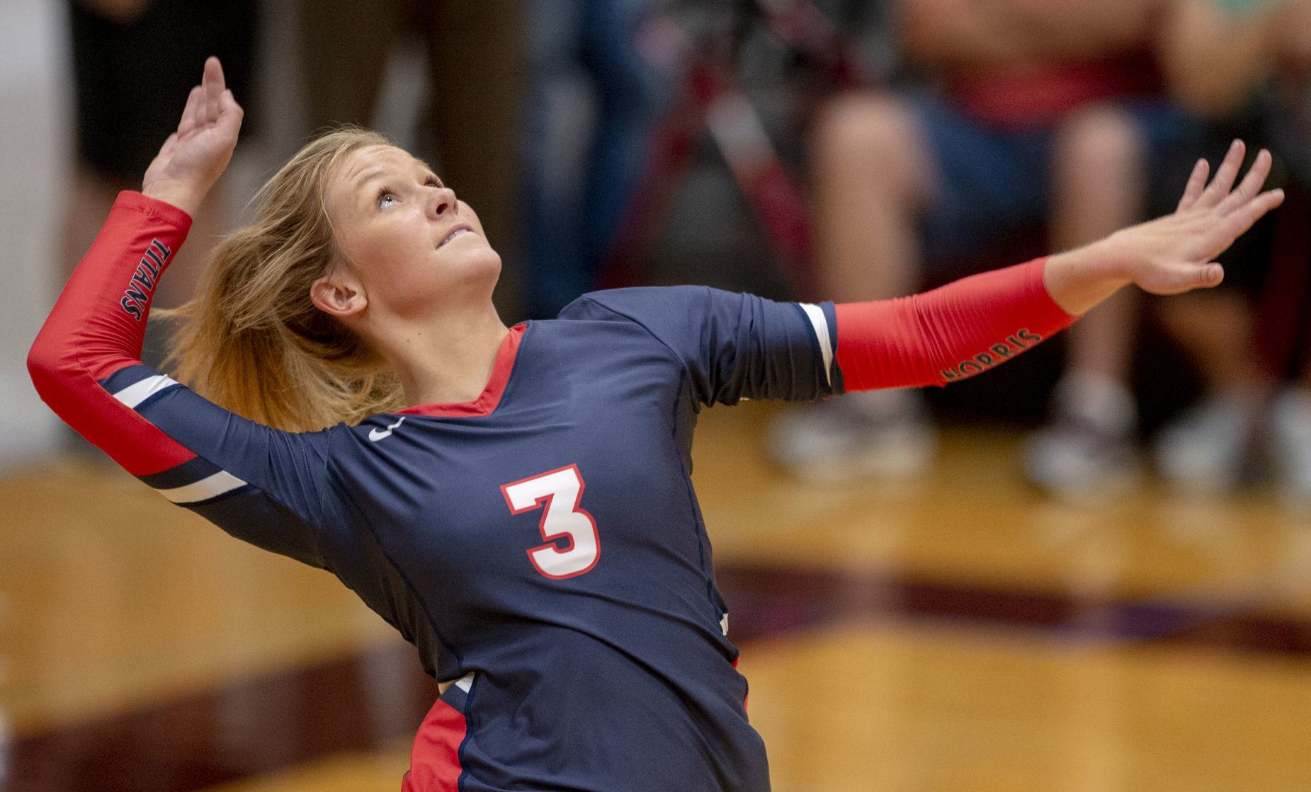 Norris at Waverly volleyball, 9/17